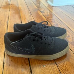 Nike Black Sneakers with Gum Sole